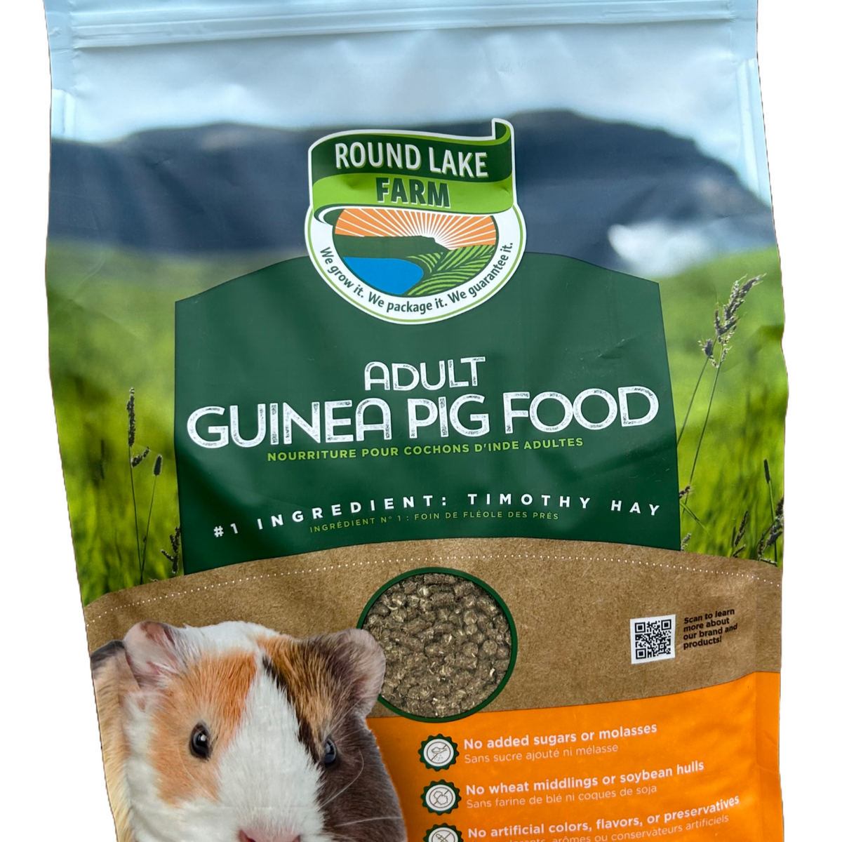 8lb Adult Guinea Pig Diet – Round Lake Farm